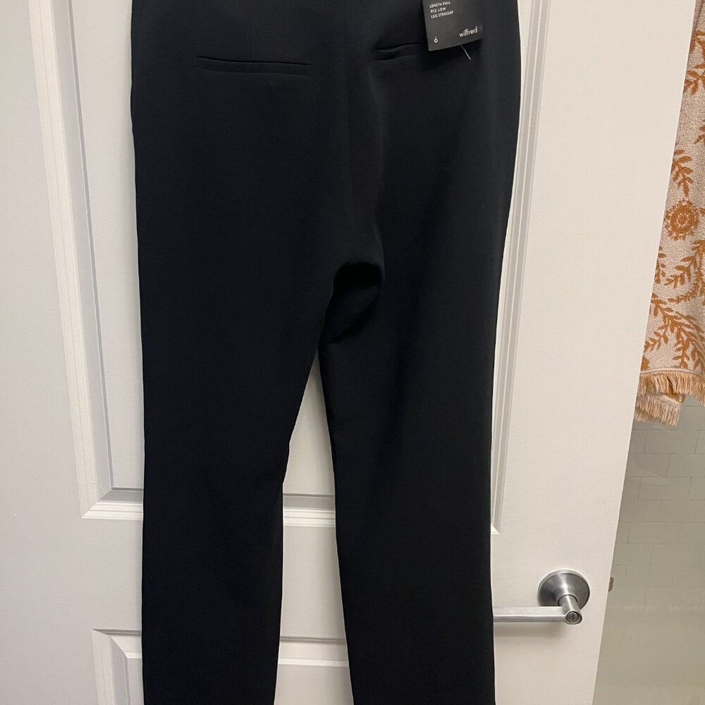 Aritzia Strata Pant - Wilfred - Size 6 - Black - Picture 6 of 7